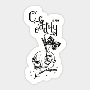 Punk Witch Oddity Shirt Sticker